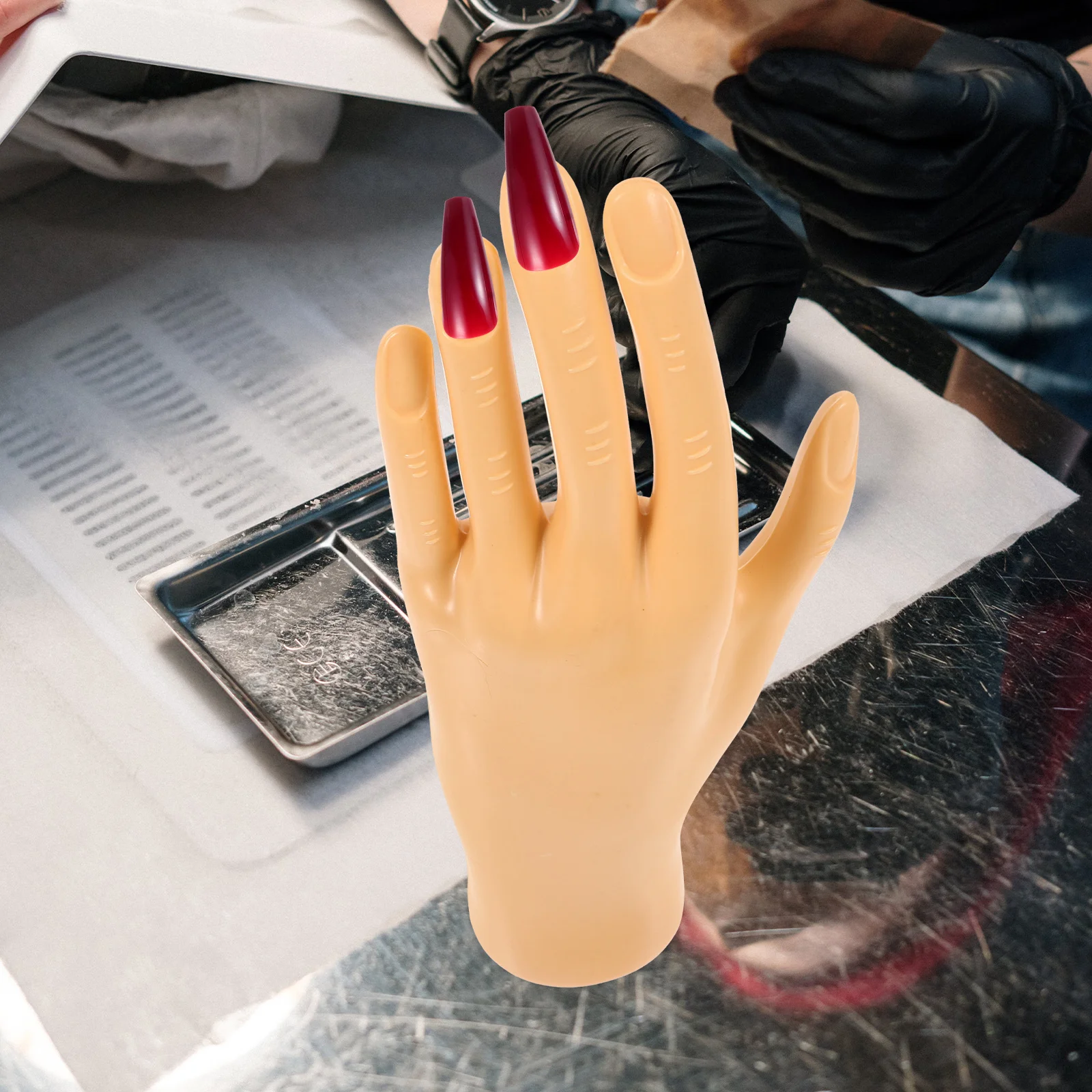Nail Practice Hand Manicure Practice Prosthetic Hand Models Acrylic Nails Simulated Fake for Piece Hands Rubber Lifelike
Nail Practice Hand Manicure Practice Prosthetic Hand Models Acrylic Nails Simulated Fake for Piece Hands Rubber Lifelike