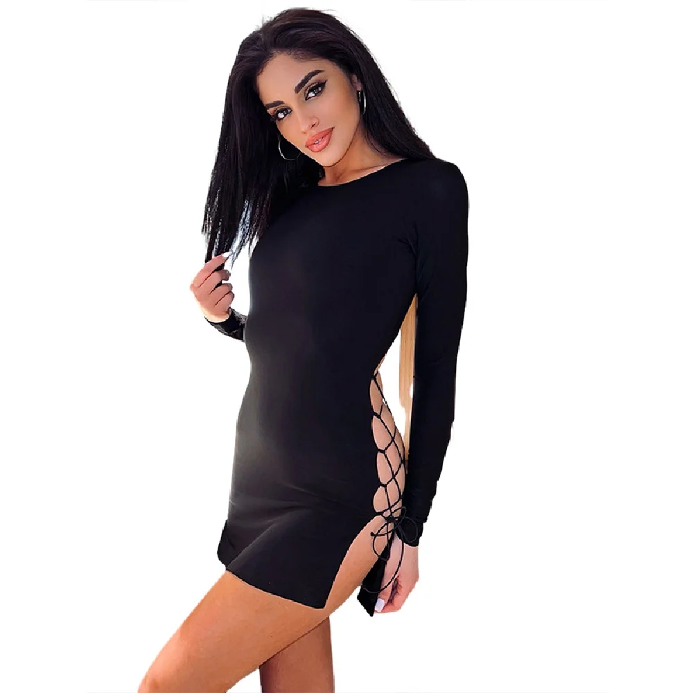 European And American Style 2023 Autumn/winter New Women's Round Neck Long Sleeve Design Sense Lace Back Slim Fit Dress
European And American Style 2023 Autumn/winter New Women's Round Neck Long Sleeve Design Sense Lace Back Slim Fit Dress