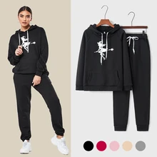 Flying Witch Women Two Piece Set Tracksuits Top+Pant Suits Hoodie Pullover Sweatshirt Pockets Ensemble Female Suit
Flying Witch Women Two Piece Set Tracksuits Top+Pant Suits Hoodie Pullover Sweatshirt Pockets Ensemble Female Suit