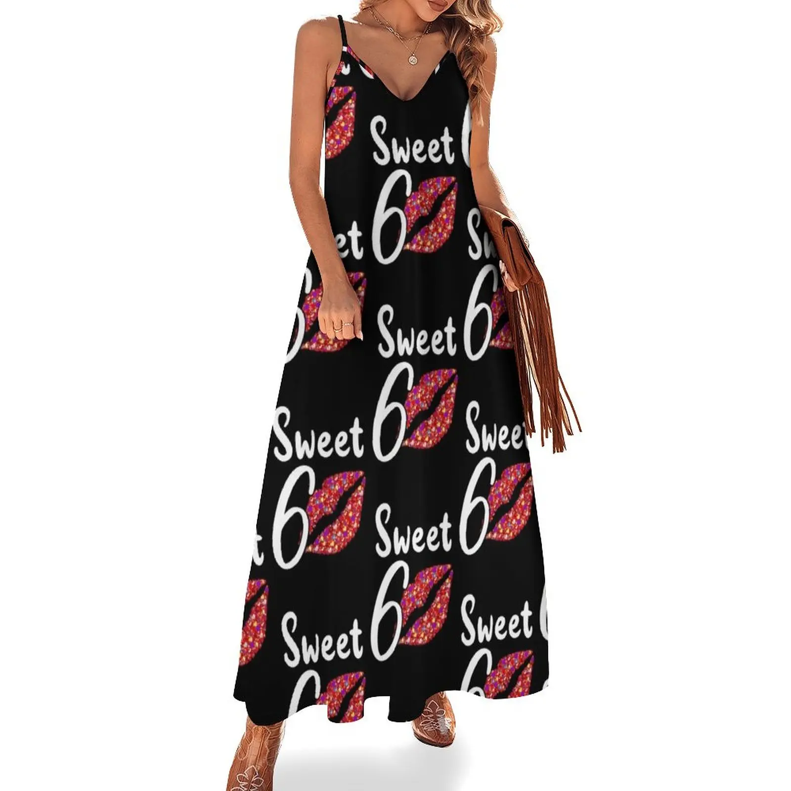Sweet sixty 60th birthday 60 years old - Birthday Sleeveless Dress dress summer summer women's dress 2024
Sweet sixty 60th birthday 60 years old - Birthday Sleeveless Dress dress summer summer women's dress 2024