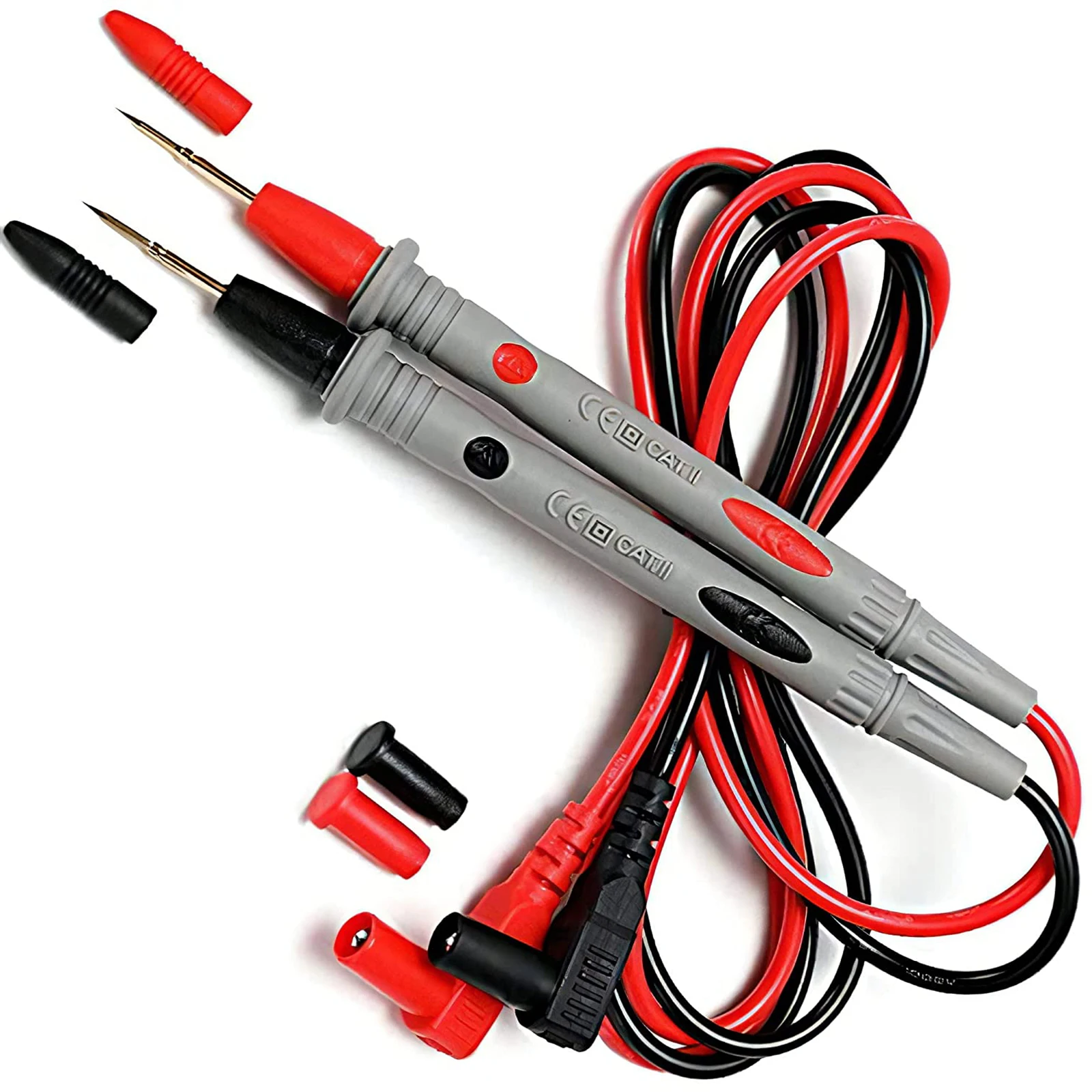 

Multimeter Voltmeter Cable Ultra Fine Needle Tester Unique Probe Test Lead Cord AC DC 1000V 20A Measuring Probes Pen