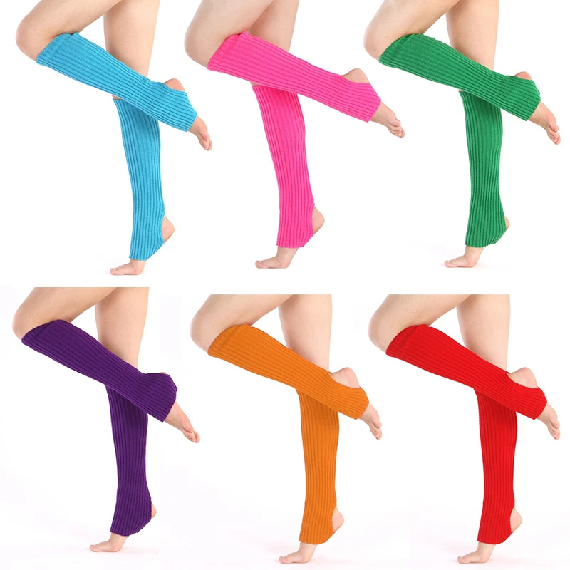 1Pair Women Leg Warmers Knitted Warm Foot Cover Yoga Socks Dance Leggings Exercising Leg Hose Female Sports Protection Socks
1Pair Women Leg Warmers Knitted Warm Foot Cover Yoga Socks Dance Leggings Exercising Leg Hose Female Sports Protection Socks