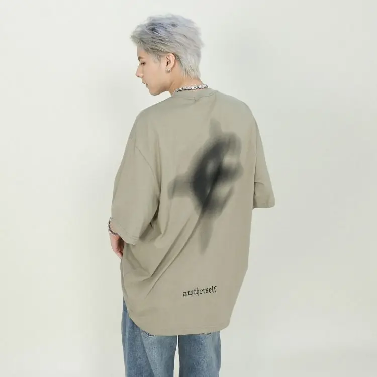 Summer Korean graffiti printed T shirt fashionable men trendy brand y2k personalized retro sports round neck half sleeved top
Summer Korean graffiti printed T shirt fashionable men trendy brand y2k personalized retro sports round neck half sleeved top
