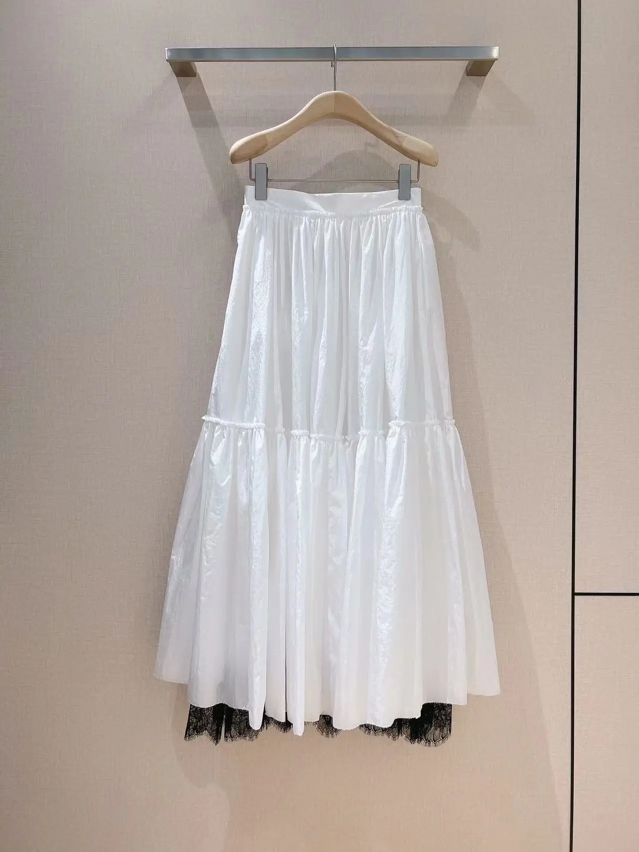 Fyion Runway Fashion Women Long Skirt 2022 Summer Solid Lace Ladies Casual Hot Sale Ladies Empire Ladies Popular Skirt
Fyion Runway Fashion Women Long Skirt 2022 Summer Solid Lace Ladies Casual Hot Sale Ladies Empire Ladies Popular Skirt