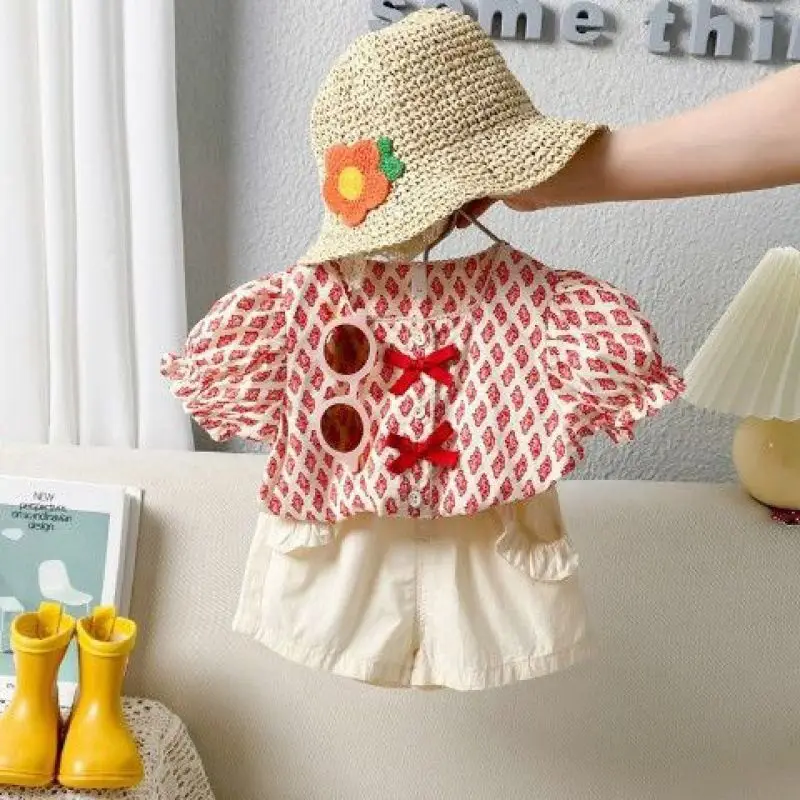 Print Clothes Set Baby Girls Summer Cute Style 2022 Child Costum Cotton Material High Quality Kids Clothing Children 2 Years 4
Print Clothes Set Baby Girls Summer Cute Style 2022 Child Costum Cotton Material High Quality Kids Clothing Children 2 Years 4