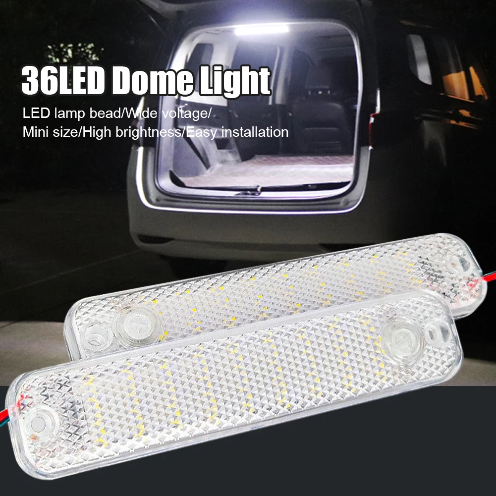 1/2PCS 36LED 12V-85V Car Interior Light Auto Dome Roof Ceiling Reading Light With Independent Switch For Car RV Truck Marine
1/2PCS 36LED 12V-85V Car Interior Light Auto Dome Roof Ceiling Reading Light With Independent Switch For Car RV Truck Marine