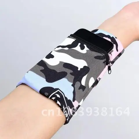 

Phone Arm Band Sleeve 3 IN 1 Outdoor Running Riding Sports Armband Case GYM Fitness Arm Bag Wallet Wrist Bag