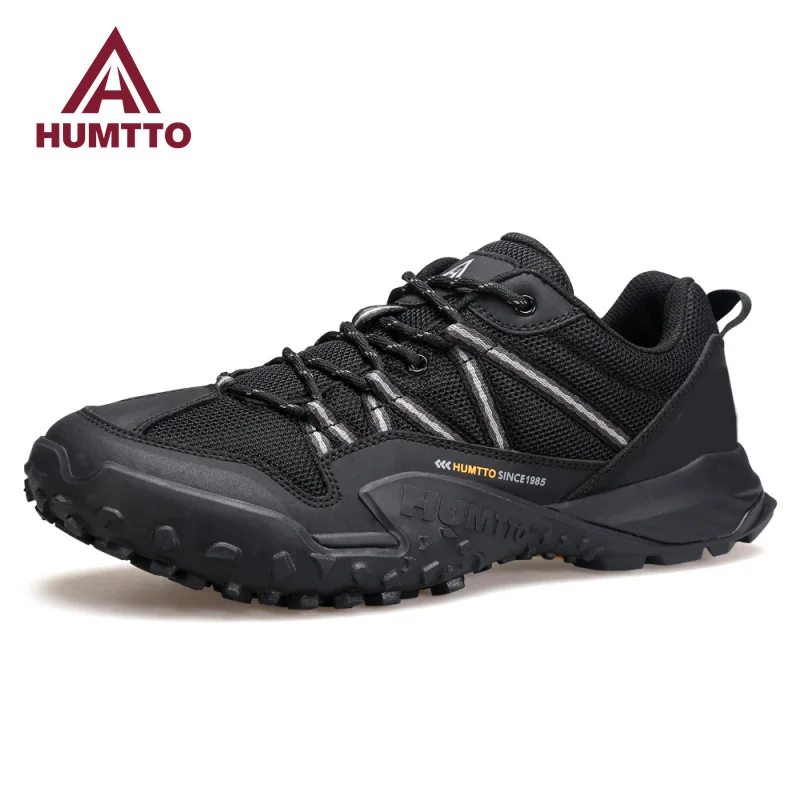 

HUMTTO Trekking Shoes Climbing Sneakers for Men Breathable Outdoor Hiking Men's Sports Shoes Man Luxury Designer Safety Boots