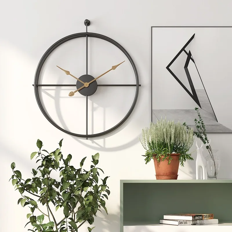 52cm Large Vintage Metal Wall Clock Modern Design for Home Office Decor Hanging Watches Living Room Classic Brief European Hot
52cm Large Vintage Metal Wall Clock Modern Design for Home Office Decor Hanging Watches Living Room Classic Brief European Hot
