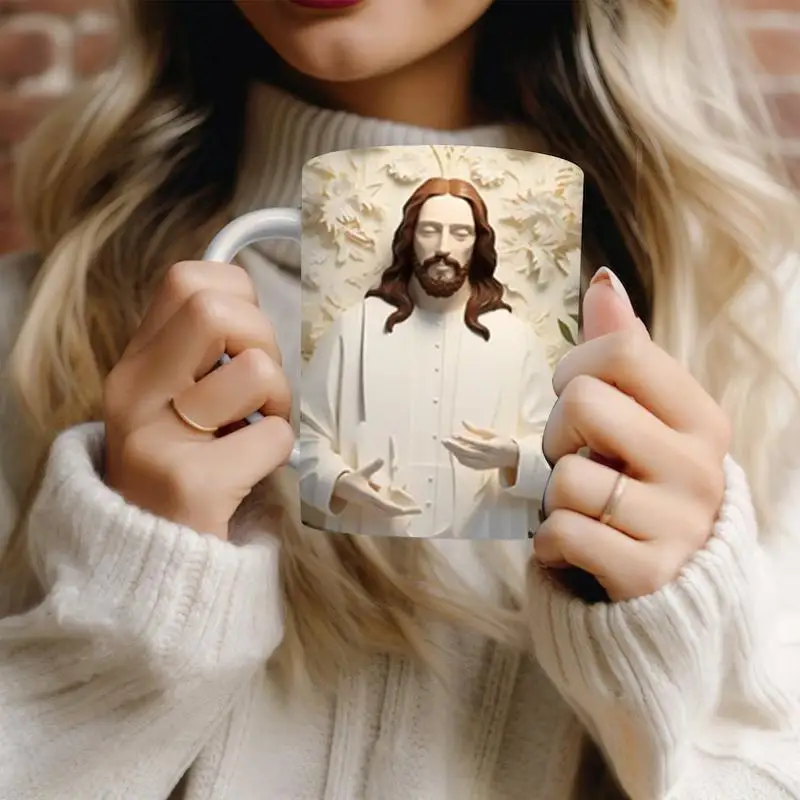 350ml Mug Mug 3D Flat Color Painting Christmas Nativity Scene Christmas Coffee Mug Nativity Scene Ceramic 3D Mug coffee milk cup
350ml Mug Mug 3D Flat Color Painting Christmas Nativity Scene Christmas Coffee Mug Nativity Scene Ceramic 3D Mug coffee milk cup