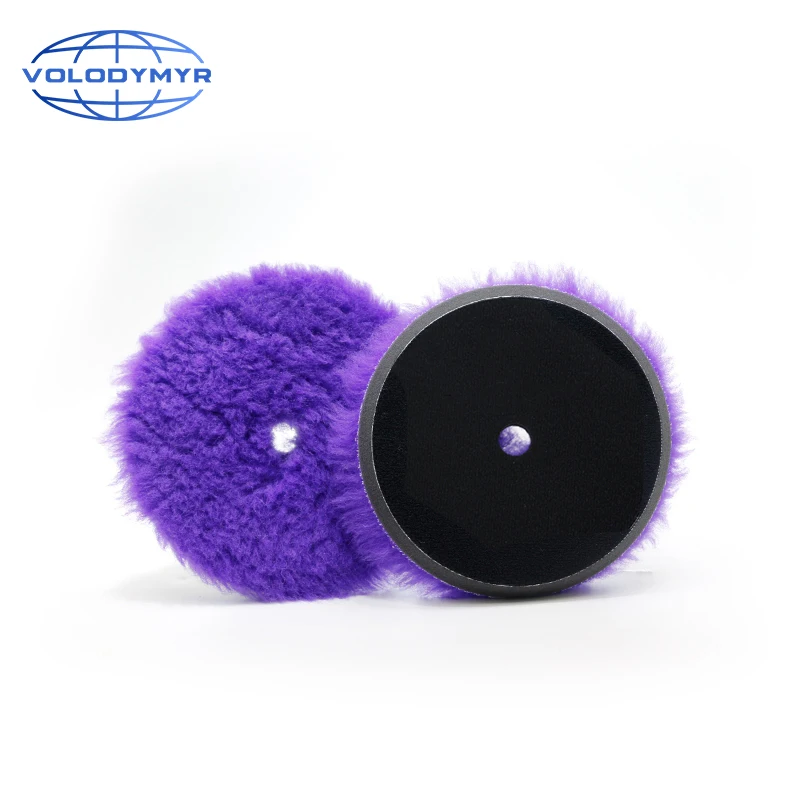 Volodymyr Wool Polishing Pad Purple 3/5/6 Inch Hook&loop for DA/RO/GA Polisher Car Paint Polish Buffing Waxing 
Volodymyr Wool Polishing Pad Purple 3/5/6 Inch Hook&loop for DA/RO/GA Polisher Car Paint Polish Buffing Waxing