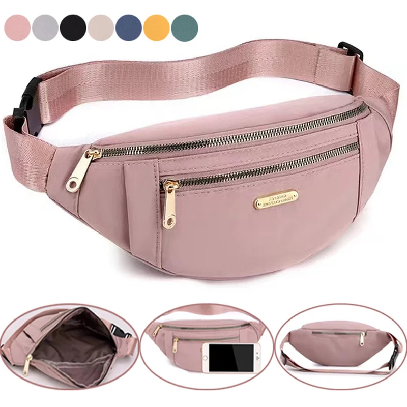 Large Capacity Waist Packs Shoulder Bags Oxford Cloth Adjustable Buckle Strap Women Makeup Phone Pouch Travel Bag Zipper Handbag
Large Capacity Waist Packs Shoulder Bags Oxford Cloth Adjustable Buckle Strap Women Makeup Phone Pouch Travel Bag Zipper Handbag