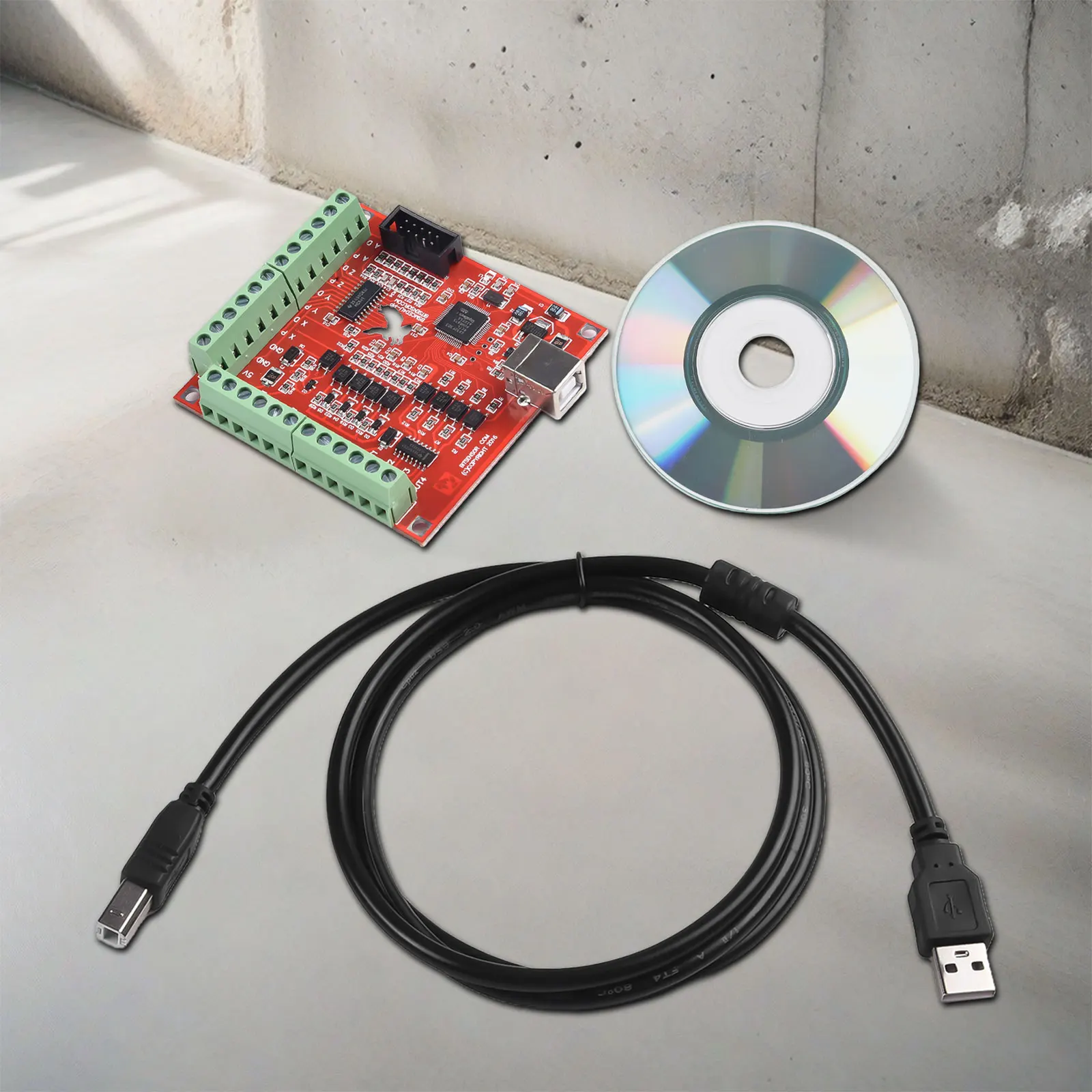 USB MACH 3 100Khz Breakout Board 4-Axis Interface Driver CNC Motion Controller Electrical Appliances And Testing Equipment Parts
USB MACH 3 100Khz Breakout Board 4-Axis Interface Driver CNC Motion Controller Electrical Appliances And Testing Equipment Parts