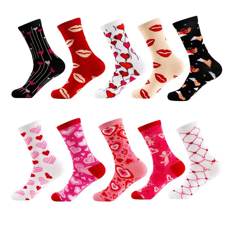 Spring Autumn New Lover Style Socks Women Love Korean Fashion Funny Cute Socks High Quality Hot Selling Wedding Holiday Gifts
Spring Autumn New Lover Style Socks Women Love Korean Fashion Funny Cute Socks High Quality Hot Selling Wedding Holiday Gifts