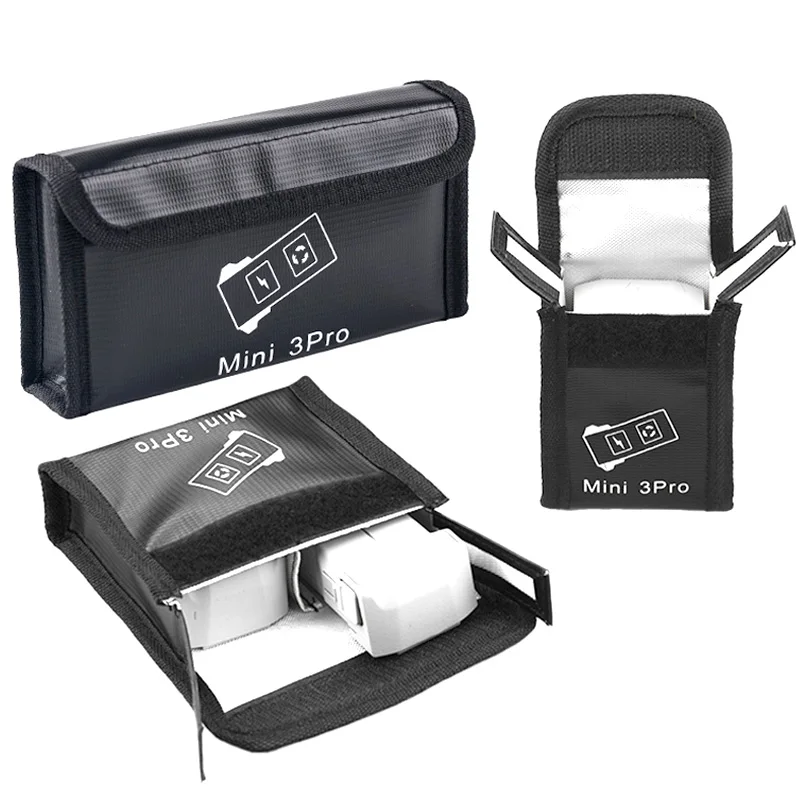 Flight Battery Safe Bag Fireproof Explosion-proof RC LiPo Battery Safety Bag Safe Guard Charge Sack for DJI Mini 3 Pro Accessory
Flight Battery Safe Bag Fireproof Explosion-proof RC LiPo Battery Safety Bag Safe Guard Charge Sack for DJI Mini 3 Pro Accessory