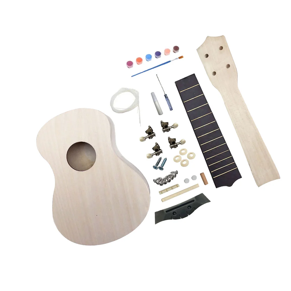 DIY Ukulele Make Your Ukulele Inch Wood Ukulele for Beginners 
DIY Ukulele Make Your Ukulele Inch Wood Ukulele for Beginners