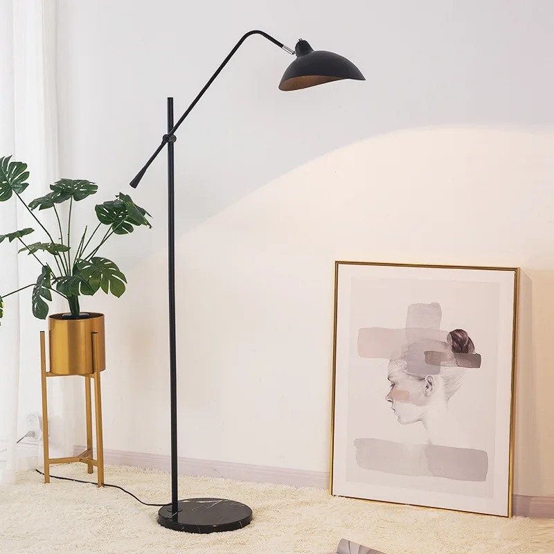 Nordic Simple Gold Floor Lamps Marble Base Standing Lamp Adjustable Length Floor Light Foyer Living Room Stand Lamp E27 Fixtures
Nordic Simple Gold Floor Lamps Marble Base Standing Lamp Adjustable Length Floor Light Foyer Living Room Stand Lamp E27 Fixtures