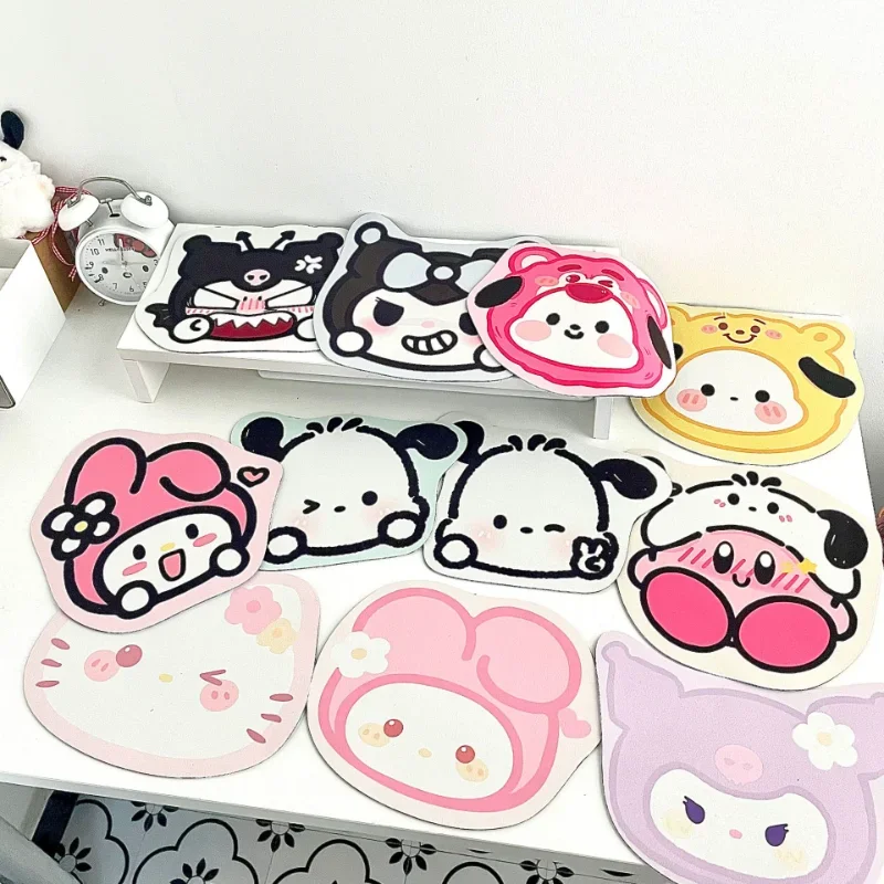 Kuromi Pochacoo My Melody Hello Kitty Mouse Pad Cute Cartoon Anime Shaped Thick Office Wear-resistant Non-slip Natural Rubber
Kuromi Pochacoo My Melody Hello Kitty Mouse Pad Cute Cartoon Anime Shaped Thick Office Wear-resistant Non-slip Natural Rubber