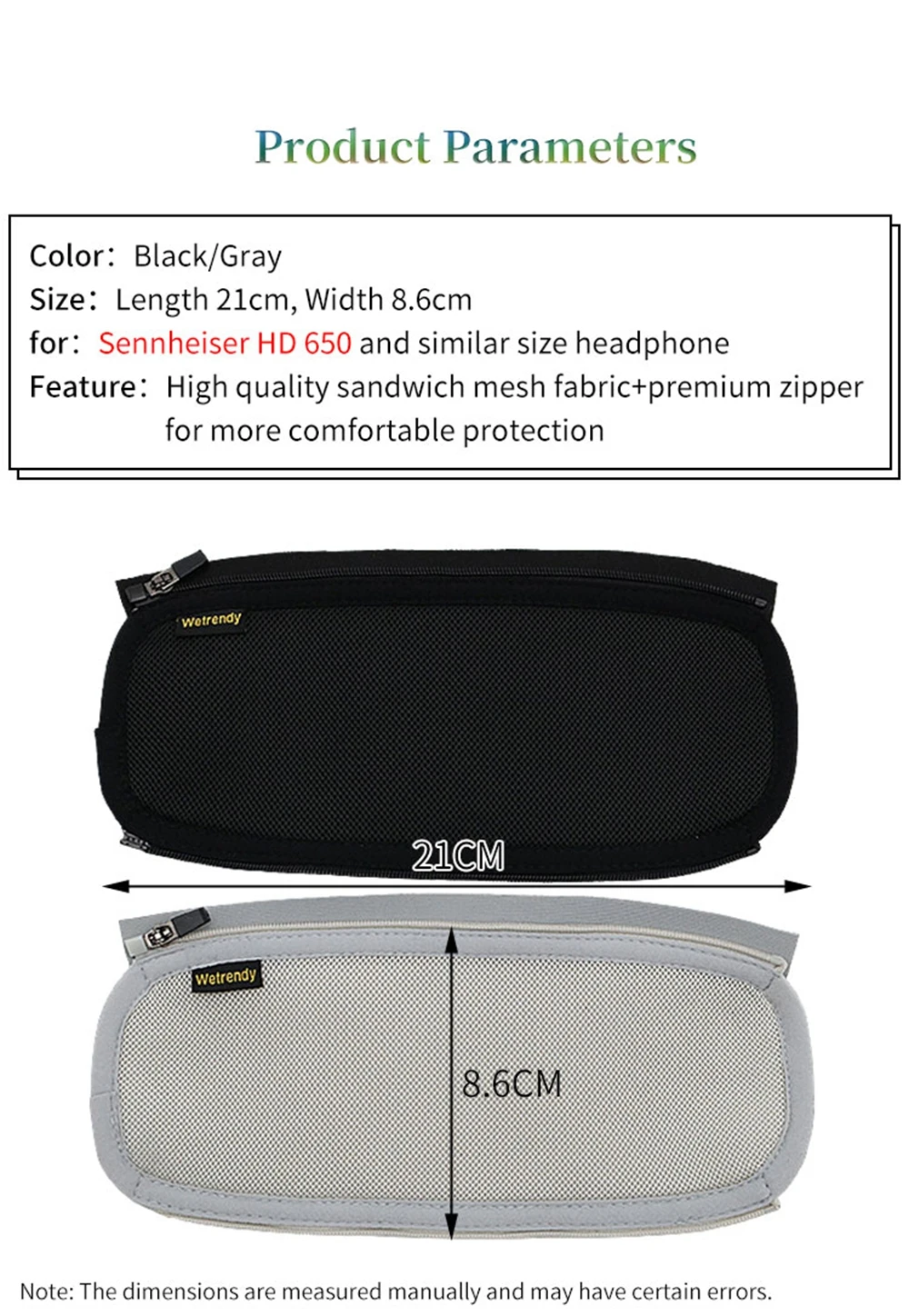 Headphone Head Beam Cover for SENNHEISER HD 650 Earphone Protective Case HD650 Headset Headbeam Sleeve Headphone Head Beam Cover for SENNHEISER HD 650 Earphone Protective Case HD650 Headset Headbeam Sleeve