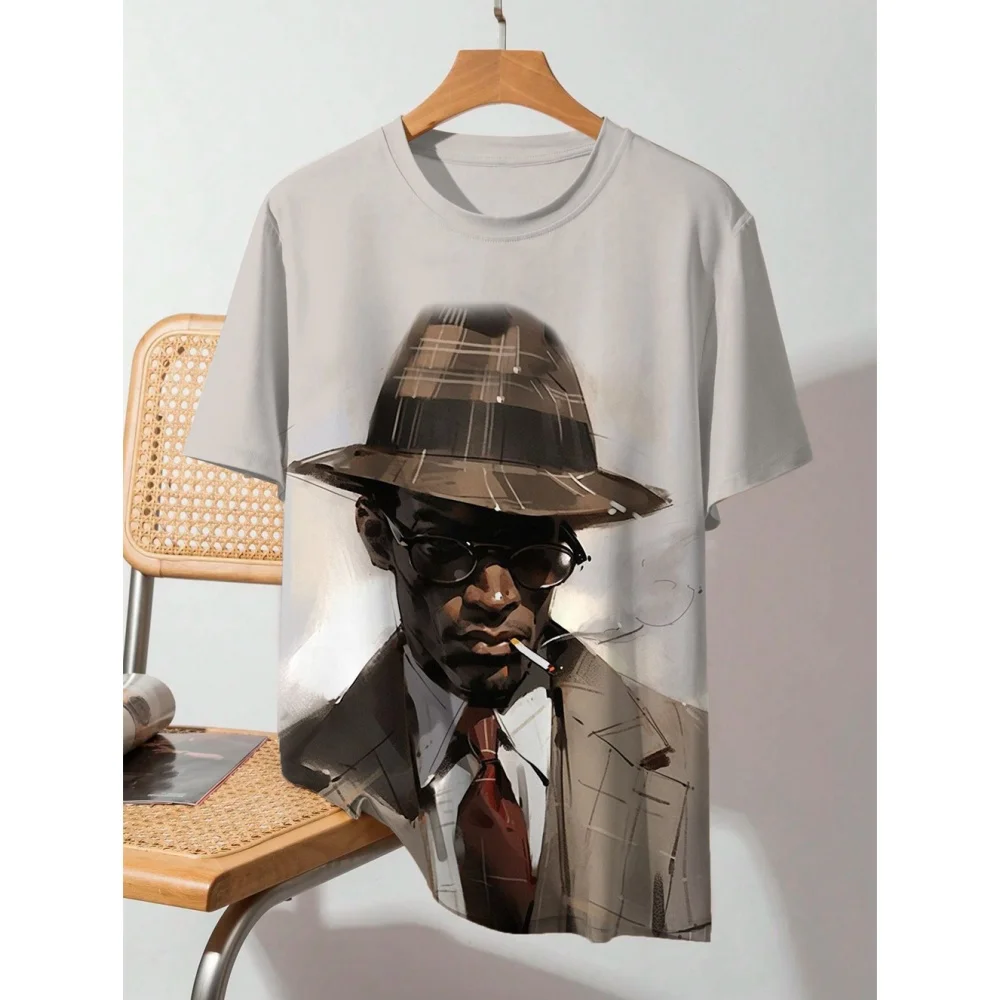 Men's T-Shirt Casual Fashion 3d Print Short Sleeved Summer Retro T-Shirt For Men Clothing Street Breathable T Shirt Top Tee
Men's T-Shirt Casual Fashion 3d Print Short Sleeved Summer Retro T-Shirt For Men Clothing Street Breathable T Shirt Top Tee