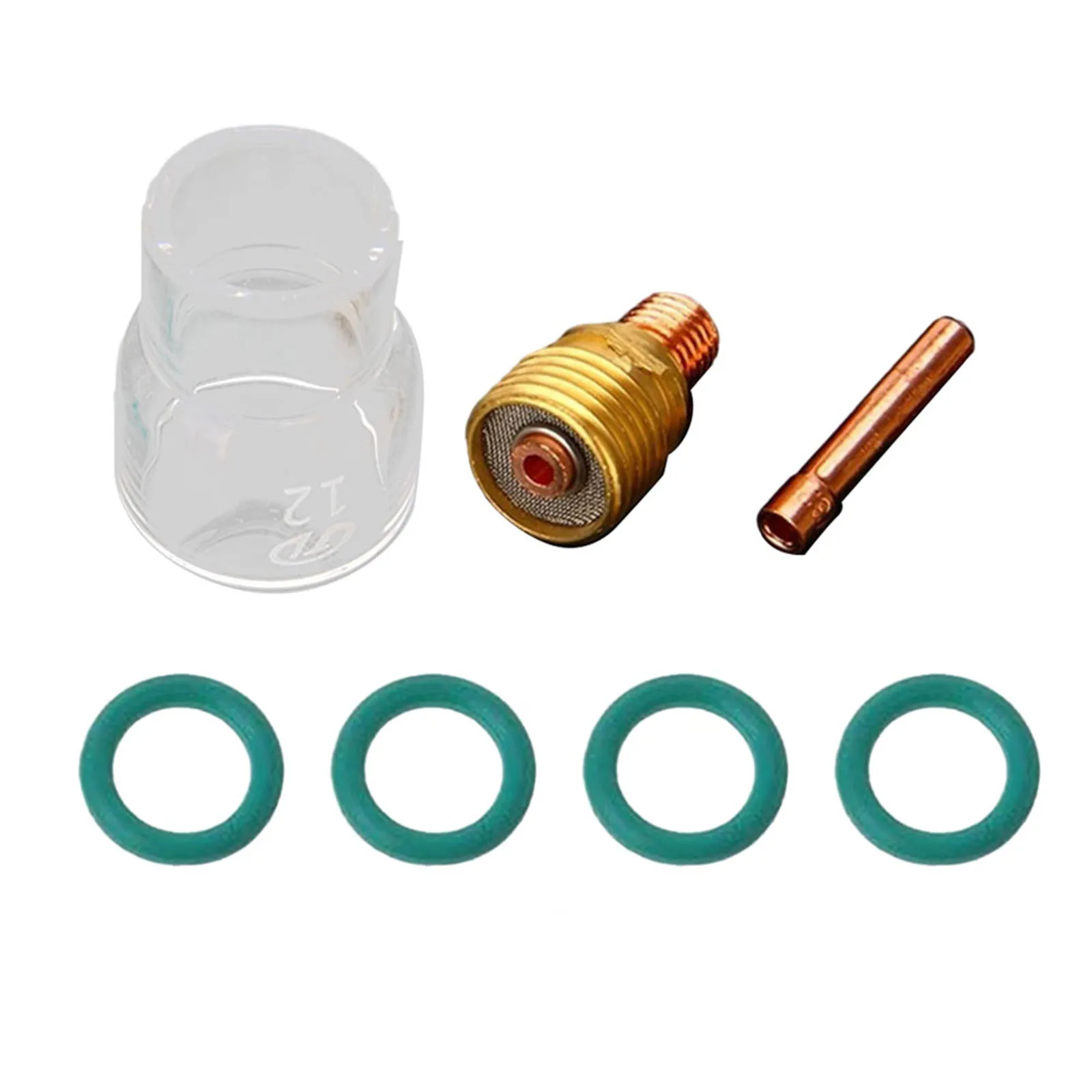 1 комплект #12 Pyr Ex стеклянная чашка 45Vxx, цанги, газовые линзы для сварки вольфрамовым электродом, аксессуары 13Nxx, Цанга для сварки вольфрамовым электродом с уплотнительными кольцами
1 комплект #12 Pyr Ex стеклянная чашка 45Vxx, цанги, газовые линзы для сварки вольфрамовым электродом, аксессуары 13Nxx, Цанга для сварки вольфрамовым электродом с уплотнительными кольцами