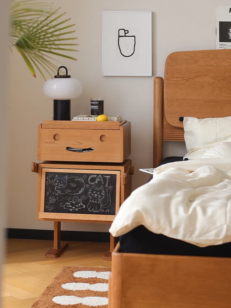 Side Cabinet Solid Wood Storage Cabinet Japanese Cherrywood Furniture Bedside Table Side Table Wooden Handicraft
Side Cabinet Solid Wood Storage Cabinet Japanese Cherrywood Furniture Bedside Table Side Table Wooden Handicraft