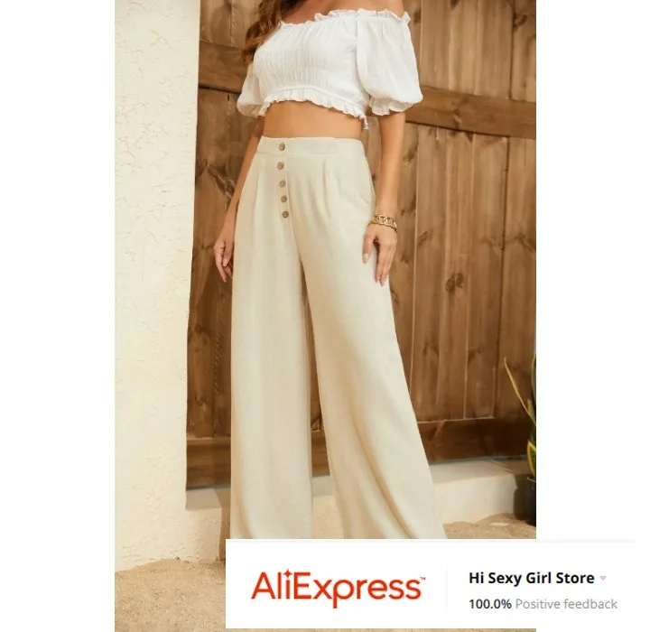 Summer Wide Leg Pants High Waisted Pocket Fashion Versatile with Elastic Buckle Female Comfortable Casual Long Trousers 2023
Summer Wide Leg Pants High Waisted Pocket Fashion Versatile with Elastic Buckle Female Comfortable Casual Long Trousers 2023