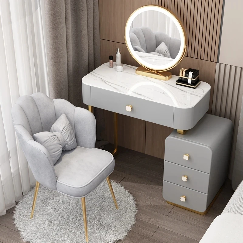 Luxury Nordic Dressing Table Vanity Pink Storage Stool Comfortable Dressing Table Wooden Chest Drawers Tocador Home Furniture
Luxury Nordic Dressing Table Vanity Pink Storage Stool Comfortable Dressing Table Wooden Chest Drawers Tocador Home Furniture