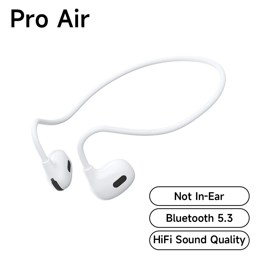 Air Conduction Earphone Bluetooth 5.3 Wireless Headset Waterproof Earpieces Sports Music Earbuds Microphone TWS Running Headset
Air Conduction Earphone Bluetooth 5.3 Wireless Headset Waterproof Earpieces Sports Music Earbuds Microphone TWS Running Headset