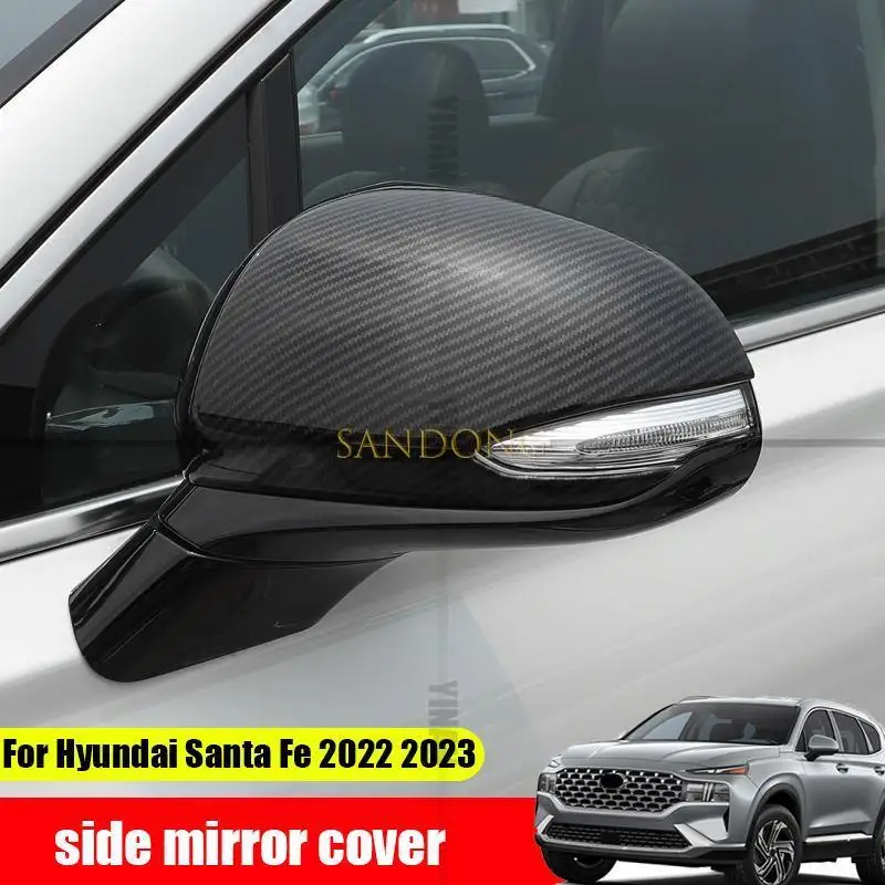 For Hyundai Santa Fe 2021 2022 2023 Side Mirror Cover Decorative Guard ABS Mirror Cover Retrofit Car Supplies
For Hyundai Santa Fe 2021 2022 2023 Side Mirror Cover Decorative Guard ABS Mirror Cover Retrofit Car Supplies