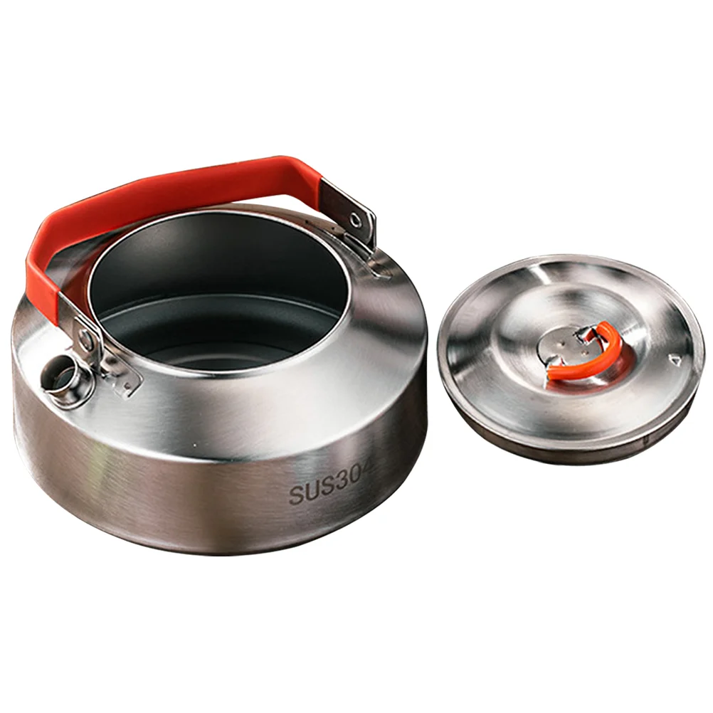 Stainless Steel Water Pot Stovetop Kettle Wear-resistant Camping Accessory Outdoor Accessories Tea Convenient
Stainless Steel Water Pot Stovetop Kettle Wear-resistant Camping Accessory Outdoor Accessories Tea Convenient