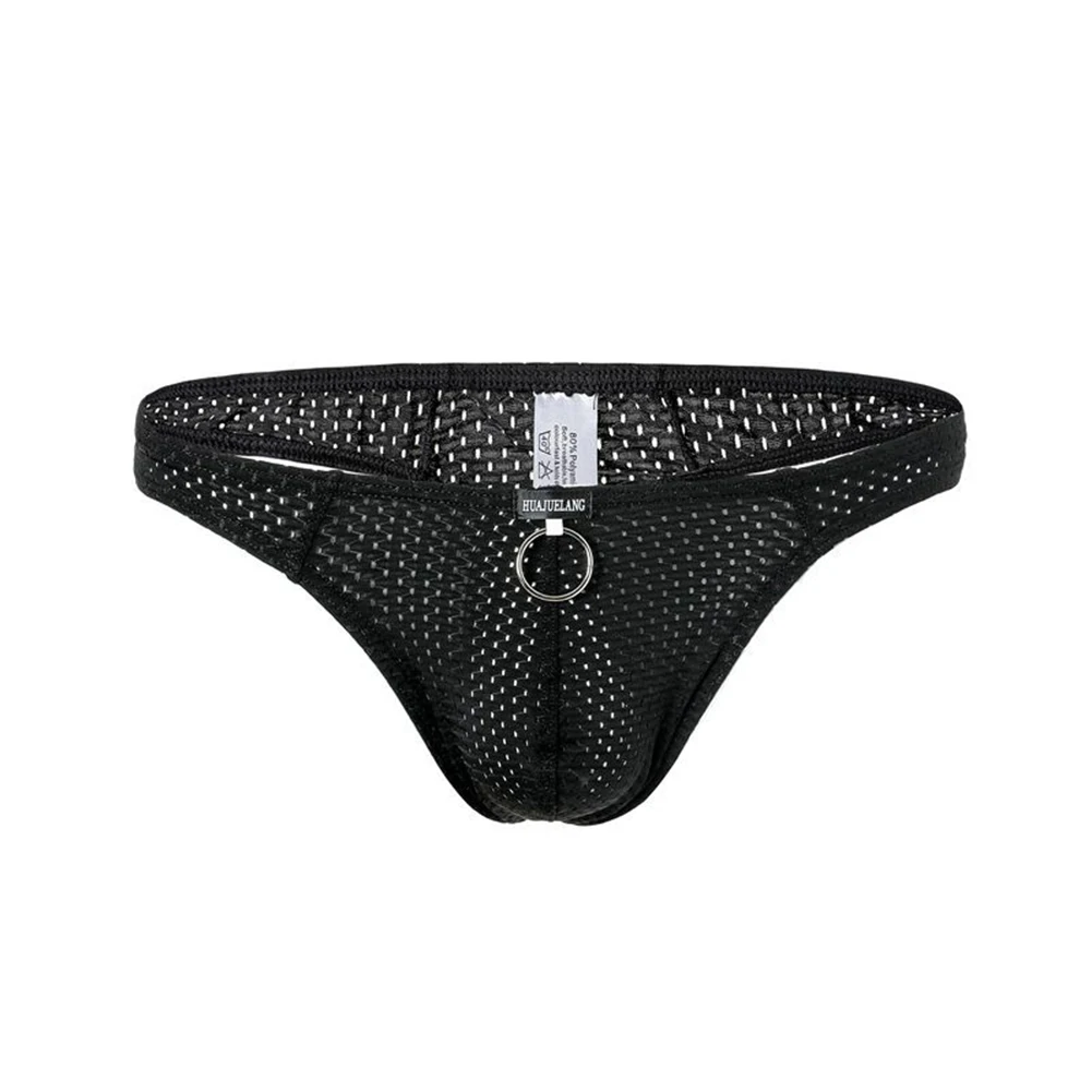 Breathable Mesh Mens G-String Panties Sexy Thong T-Back Underpants Bare Buttocks Underwear Scrotum Bulge Lingerie
Breathable Mesh Mens G-String Panties Sexy Thong T-Back Underpants Bare Buttocks Underwear Scrotum Bulge Lingerie