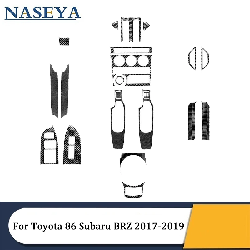 For Toyota 86 Subaru BRZ 2017 2018 2019 Various Parts Car Carbon Fiber Black Stickers Interior Decorative Accessories
For Toyota 86 Subaru BRZ 2017 2018 2019 Various Parts Car Carbon Fiber Black Stickers Interior Decorative Accessories