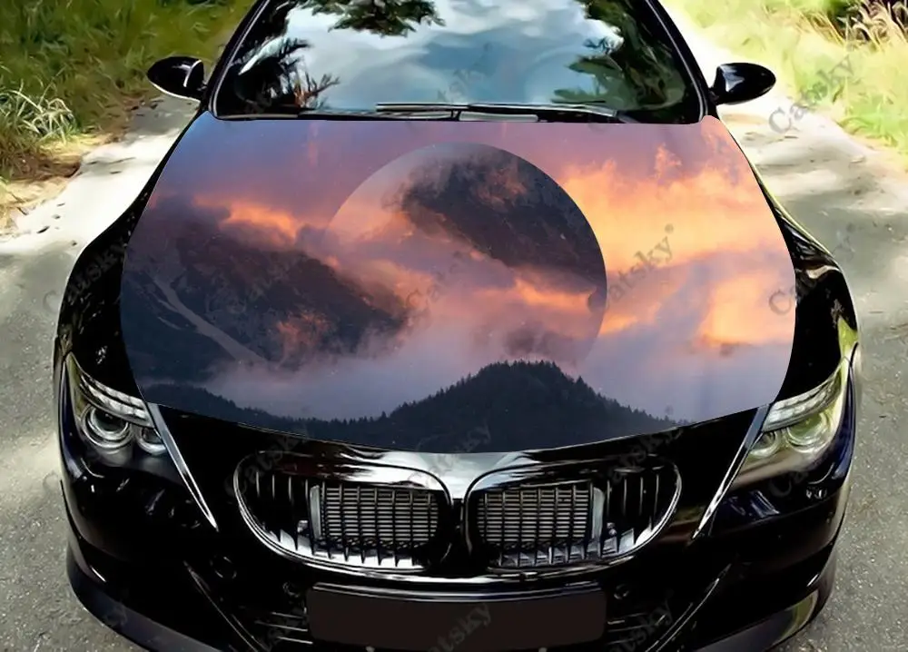 Виниловые наклейки на капот автомобиля с изображением гор облаков и тумана, защитная пленка, наклейка на двигатель, универсальные автомобильные аксессуары, защитное покрытие для украшения капота
Виниловые наклейки на капот автомобиля с изображением гор облаков и тумана, защитная пленка, наклейка на двигатель, универсальные автомобильные аксессуары, защитное покрытие для украшения капота