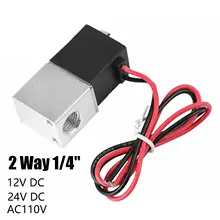 12V 24V 220V BSP Electric Air Water Solenoid Valve 1/4" 2 Way Normally Closed Direct-acting Pneumatic Valves For Water Air Gas
12V 24V 220V BSP Electric Air Water Solenoid Valve 1/4" 2 Way Normally Closed Direct-acting Pneumatic Valves For Water Air Gas