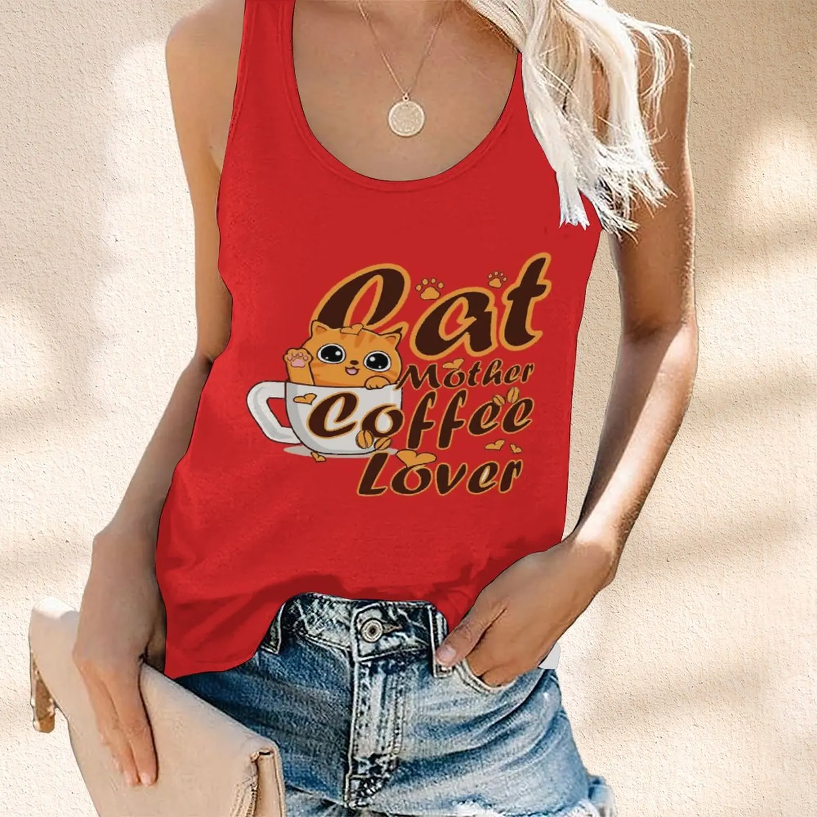 New Women's Comfortable Sports Slim Sexy Tank Top 3D Print Backless Sleeveless Vest Y2k Top Tee Women's T-shirt
New Women's Comfortable Sports Slim Sexy Tank Top 3D Print Backless Sleeveless Vest Y2k Top Tee Women's T-shirt