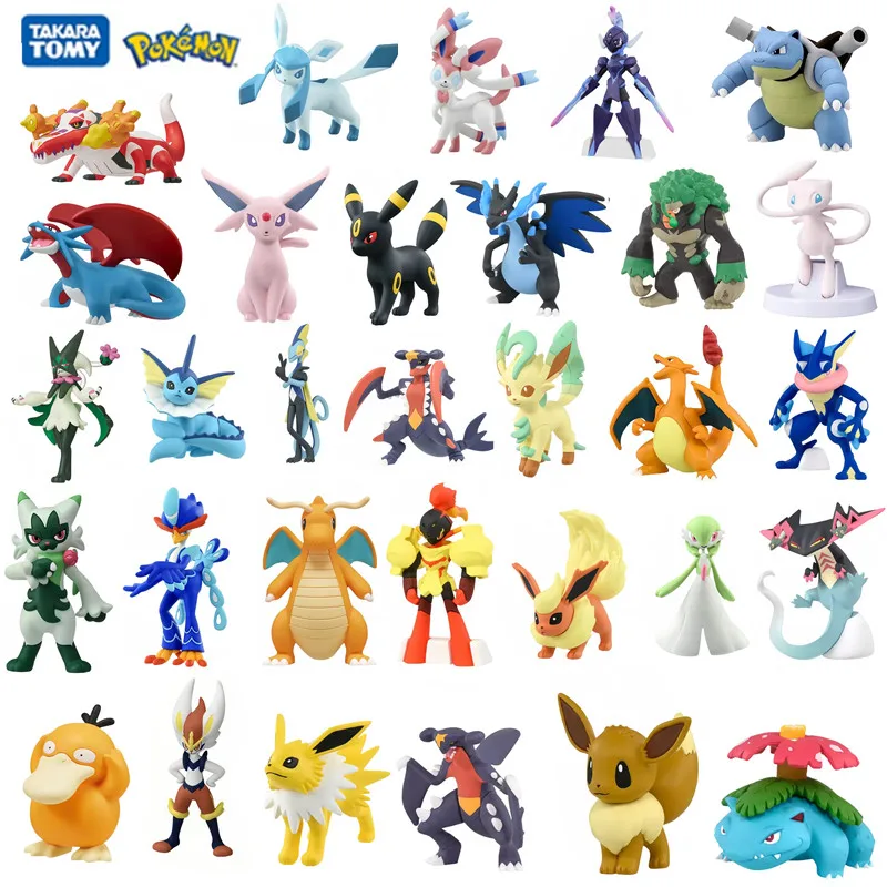 Фигурки героев аниме TOMY Pokemon, Оригинальные фигурки Пикачу, Эви, чарзард, бластоз, венузавр, гэнгар, Лукарио, Mew, оригинальная Коллекционная игрушка в подарок
Фигурки героев аниме TOMY Pokemon, Оригинальные фигурки Пикачу, Эви, чарзард, бластоз, венузавр, гэнгар, Лукарио, Mew, оригинальная Коллекционная игрушка в подарок