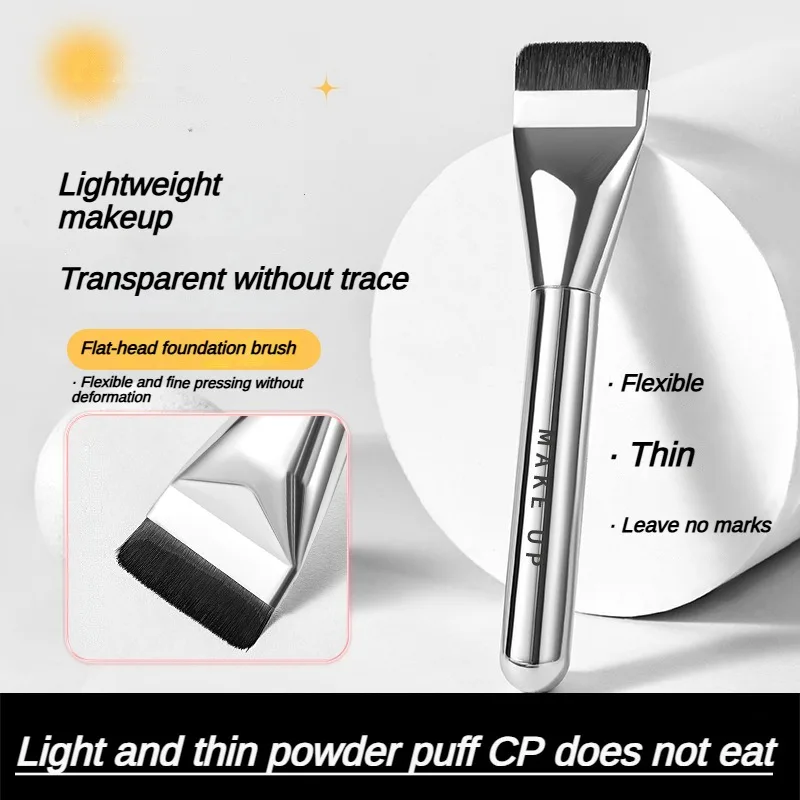 2024 High quality Ultra Thin Foundation Brush Lightweight and thin face contour brush blend Foundation makeup brush beauty tool 
2024 High quality Ultra Thin Foundation Brush Lightweight and thin face contour brush blend Foundation makeup brush beauty tool