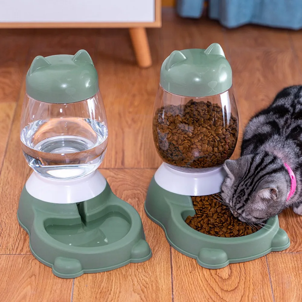 Practical Little Bear Shape Durable Large Capacity Household Plastic Cat Water Fountain Puppy Drinking Bowl Dog Feeder Cat Bowl 
Practical Little Bear Shape Durable Large Capacity Household Plastic Cat Water Fountain Puppy Drinking Bowl Dog Feeder Cat Bowl