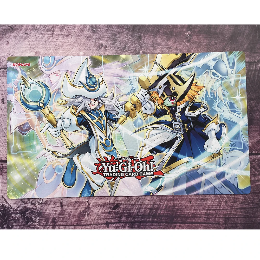 

Yu-Gi-Oh Silent Magician Swordsman Zero Card Pad Playmat Magi Kuriboh YGO Mat KMC TCG OGC CCG YuGiOh Mat-67