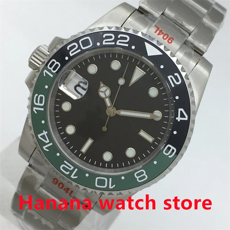 Японский механизм BLIGER NH35, 40 мм, для левшей, модный мужской телефон, светящийся черный циферблат, 9 часов, дата, ремешок для устрицы
Японский механизм BLIGER NH35, 40 мм, для левшей, модный мужской телефон, светящийся черный циферблат, 9 часов, дата, ремешок для устрицы