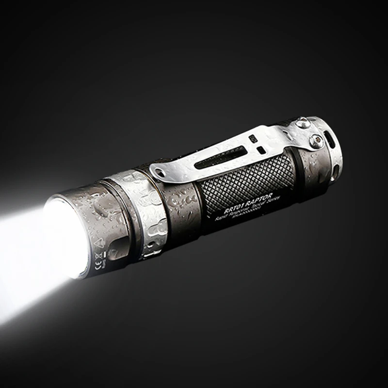 JETBeam RRT01 LED Flashlight 950LM Ultra Bright 3 Modes Powerful Tactical Flashlight IPX8 220M Long Range Torch Camping Lamp
JETBeam RRT01 LED Flashlight 950LM Ultra Bright 3 Modes Powerful Tactical Flashlight IPX8 220M Long Range Torch Camping Lamp