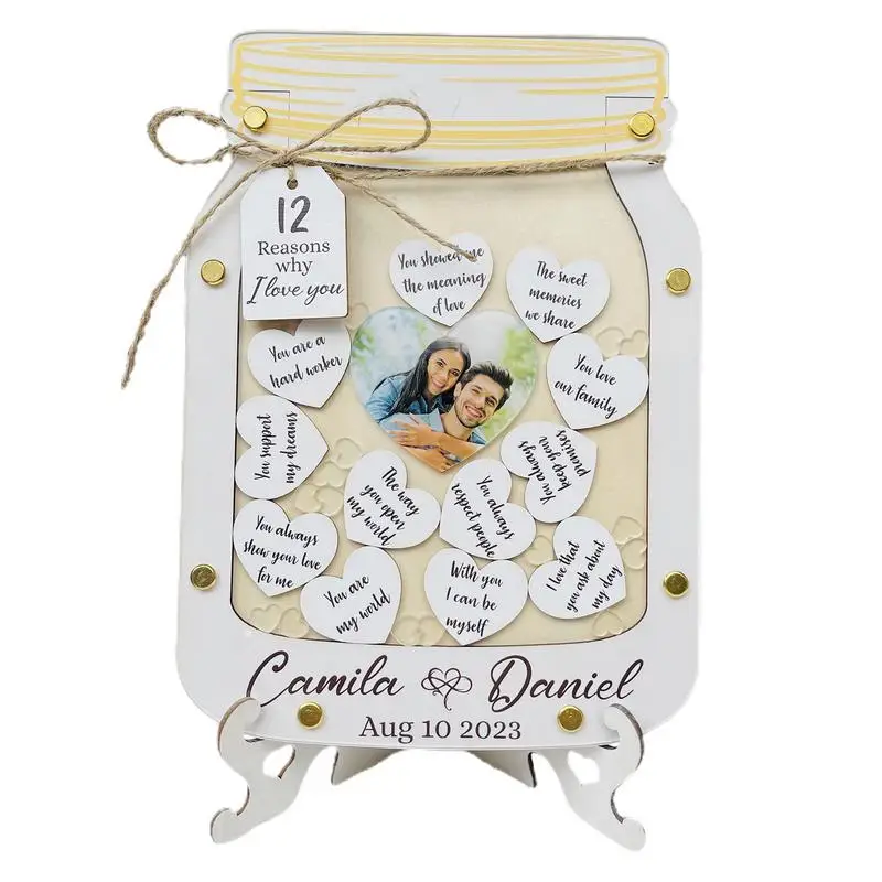 Messages Jar Personaliized 10 Reasons Why I Love You Box Reasons I Love You Frame Valentine Birthday Wooden Love Reasons Frame
Messages Jar Personaliized 10 Reasons Why I Love You Box Reasons I Love You Frame Valentine Birthday Wooden Love Reasons Frame