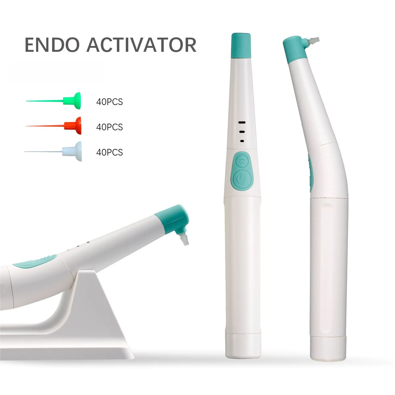 Dental Wireless Endo Activator Sonic Irrigator Activator With 120 Pcs Tips Sonic Activator for Endo Root Canal Dentistry Tools
Dental Wireless Endo Activator Sonic Irrigator Activator With 120 Pcs Tips Sonic Activator for Endo Root Canal Dentistry Tools