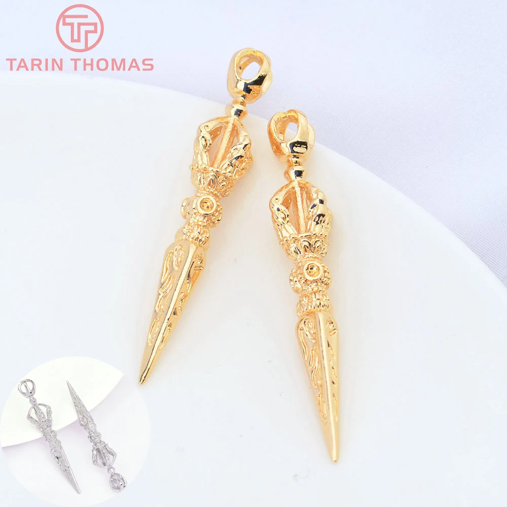 (4752) 6PCS 11x51MM 24K Gold Color Brass Umbrella Scepter Shape Pendants High Quality Diy Jewelry Accessories Wholesale
(4752) 6PCS 11x51MM 24K Gold Color Brass Umbrella Scepter Shape Pendants High Quality Diy Jewelry Accessories Wholesale