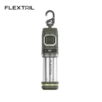 FLEXTAILGEAR 캠핑용 충전식 모기 퇴치기 및 램프, 경량 야외 가제트, 4800mAh 배터리 포함 상품 이미지