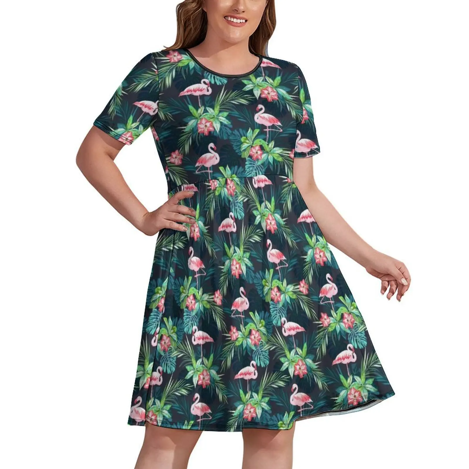 Bright Flamingos Dress summer dress daily women formal occasion dresses luxury dress summer korean women
Bright Flamingos Dress summer dress daily women formal occasion dresses luxury dress summer korean women