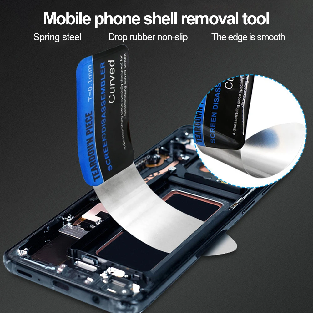 1PC Ultra Thin Curved LCD Screen Spudger Opening Pry Card Disassemble Stainless Steel Metal Mobile Phone Repair Tools Dropship
1PC Ultra Thin Curved LCD Screen Spudger Opening Pry Card Disassemble Stainless Steel Metal Mobile Phone Repair Tools Dropship