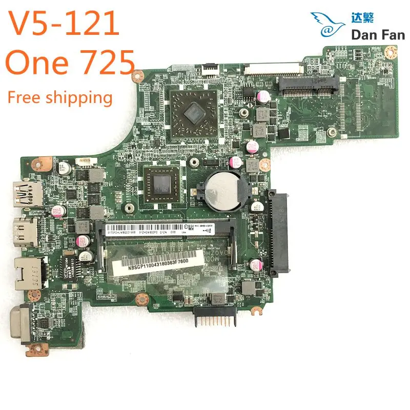Материнская плата для ACER V5-121 One 725 ZHG DA0ZHGMB6D0 NBSGP11004 100% протестированная полностью