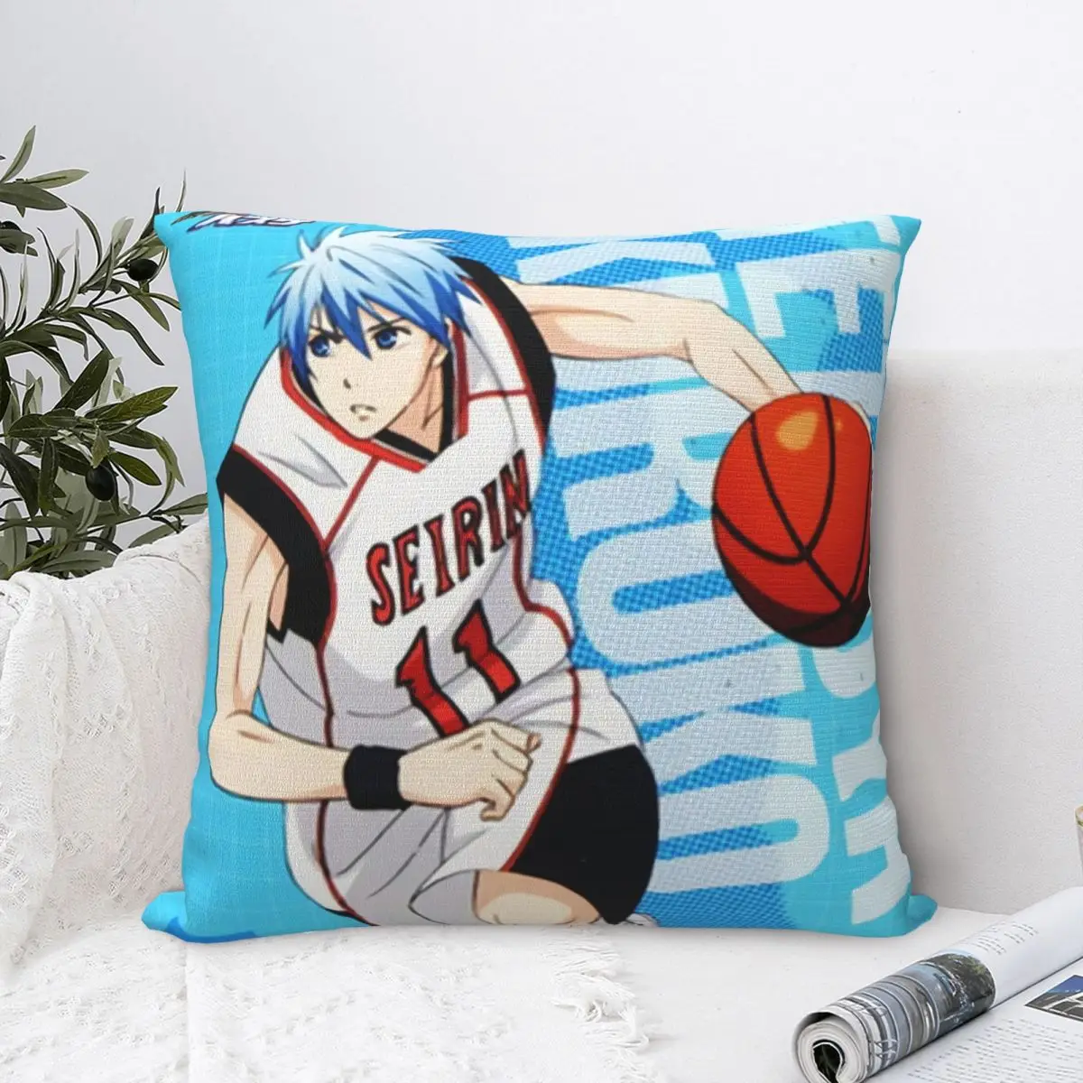 Seirin Player Pillowcase Pillow Case Cushion Cover Home Sofa Car Decorative Throw Pillow Pillowcases kussensloop Anime 45*45cm
Seirin Player Pillowcase Pillow Case Cushion Cover Home Sofa Car Decorative Throw Pillow Pillowcases kussensloop Anime 45*45cm